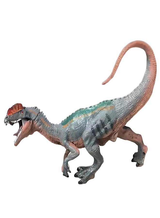 CRYA Dilophosaurus Toy Dinosaur Action Figure, Realistic Dilophosourus Big Dinosaurs Toys for Kids, Dilophosaurus Dinosaur Toy for Play and Display, Jurassic Dino Toys for Boys & Girls (Dilophosaurus) - Image 1